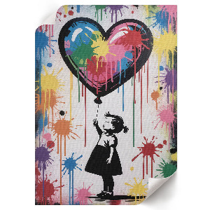 Plagát do obývačky Farebná explózia