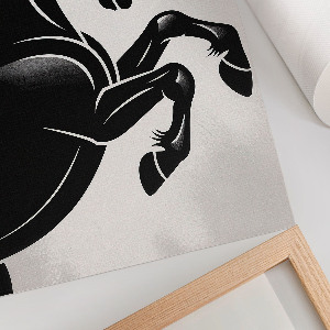 Kunstdruck leinwand Geheimtipp
