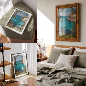 Plagát do obývačky Tichá zátoka