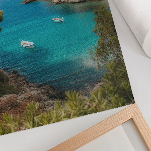 Plagát do obývačky Tichá zátoka