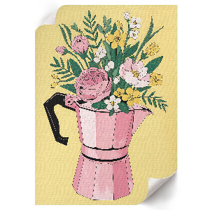 Bilderposter mit Motiv Kaffeeblüten