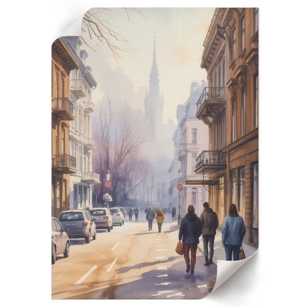 Poster Kunstdruck mit Motiv "Stadtfrieden"