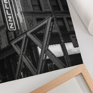 Kunstdruck Poster „Urbane Atmosphäre“