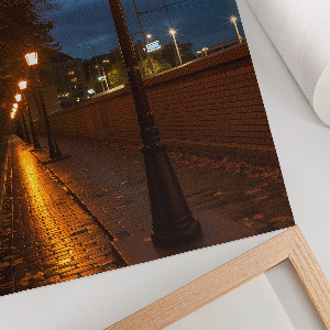 Kunstdruck auf Leinwand mit Motiv 