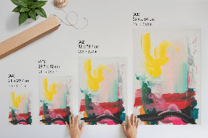 Bilder poster Farbenfrohe Abstraktion
