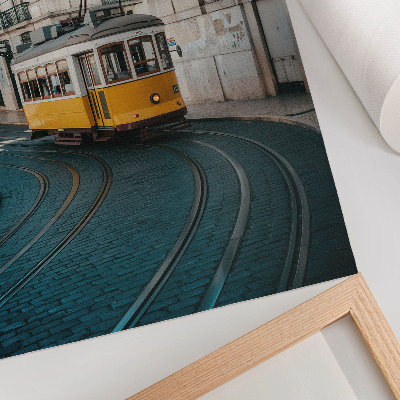 Poster auf leinwand Straßenbahn