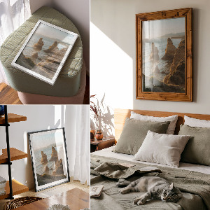 Poster na stenu Morské útesy