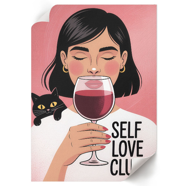 Retro plagát Láska k sebe samému