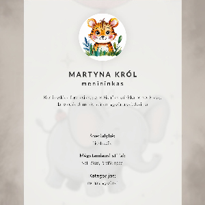 Poster Kunstdruck mit grafischem Tigermotiv