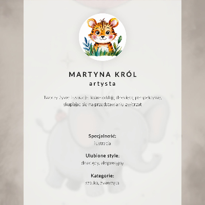 Poster kunstdruck Grafischer Tiger