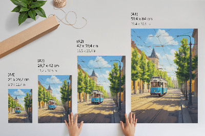 Wand poster Stadtlandschaft