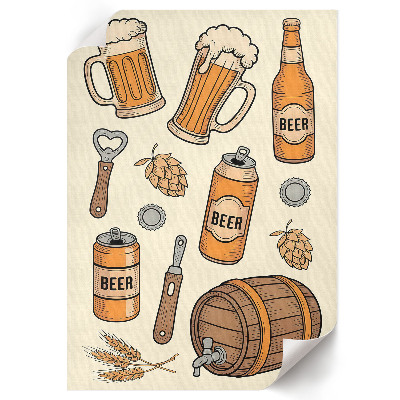Retro poster Bierwelt