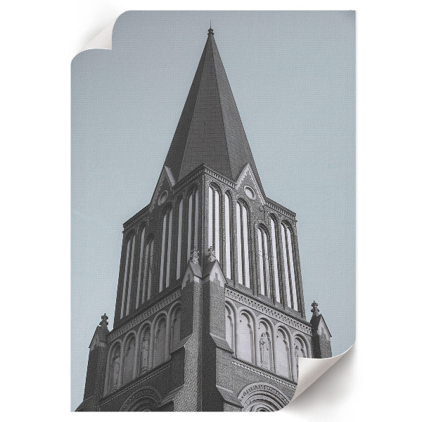 Wand poster gotischer Turm