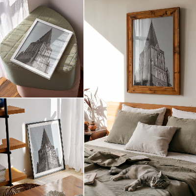 Wand poster gotischer Turm