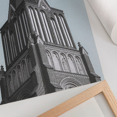 Wand poster gotischer Turm