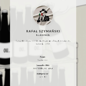 Poster na stenu Fľaše s nápojmi