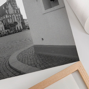 Poster mit klassischer Architektur