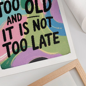 Wand poster Motivation im Alltag