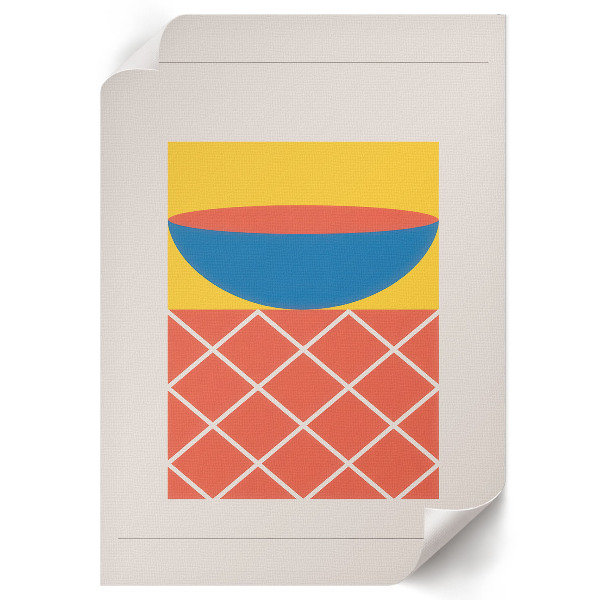 Kunstdruck poster Geometrische Form