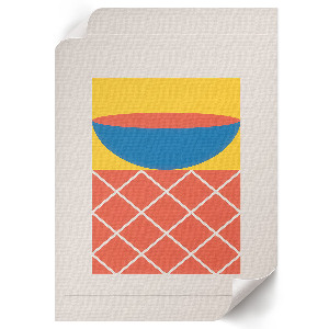 Kunstdruck poster Geometrische Form
