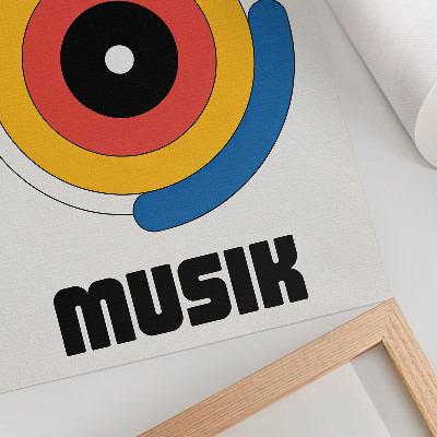 Kunstdruck leinwand Bunte Kreise