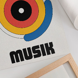Kunstdruck leinwand Bunte Kreise
