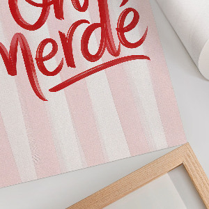 Poster kunstdruck Oh Mist!