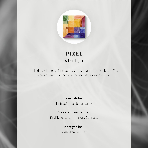 Retro plagát Ženská silueta