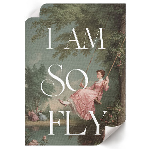 Plagát do obývačky Som taký uletený