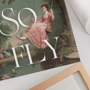 Retro-Poster mit der Aufschrift „Ich bin so cool“