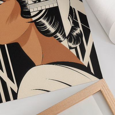 Kunstdruck poster Frau Modernismus