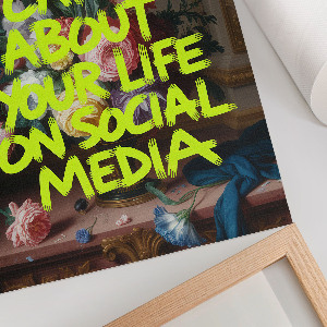 Retro plagát Nikoho to nezaujíma