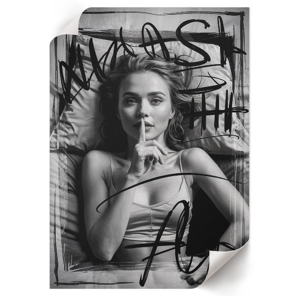 Plagát do obývačky Záhadná žena