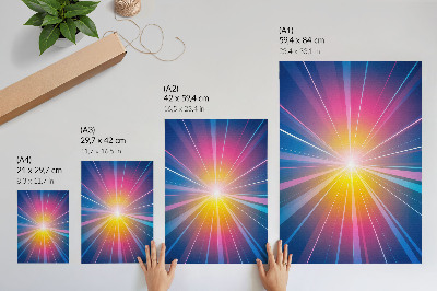 Bilder poster Farbenfrohe Energie