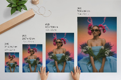 Poster leinwand Blumengestecke