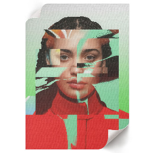 Plagát do izby Moderný portrét