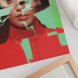 Plagát do izby Moderný portrét