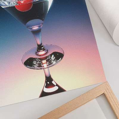 Kunstdruck poster Kirschcocktail