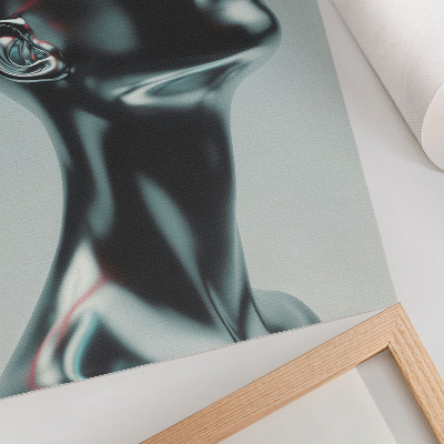 Kunstdruck leinwand Moderne Skulptur