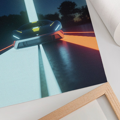 Wand poster Futuristisches Auto