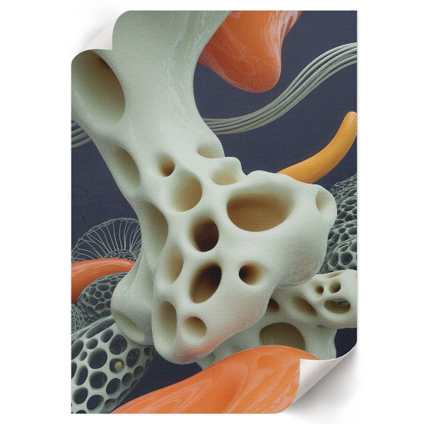 Kunstdruck poster Futuristische Abstraktion