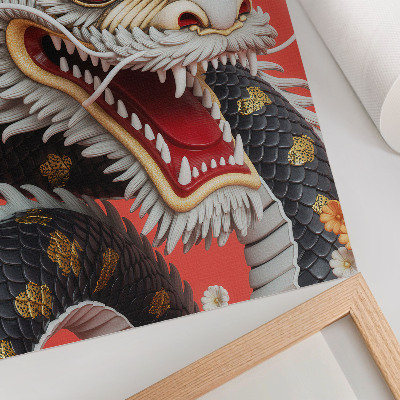 Poster auf leinwand Asiatischer Drache