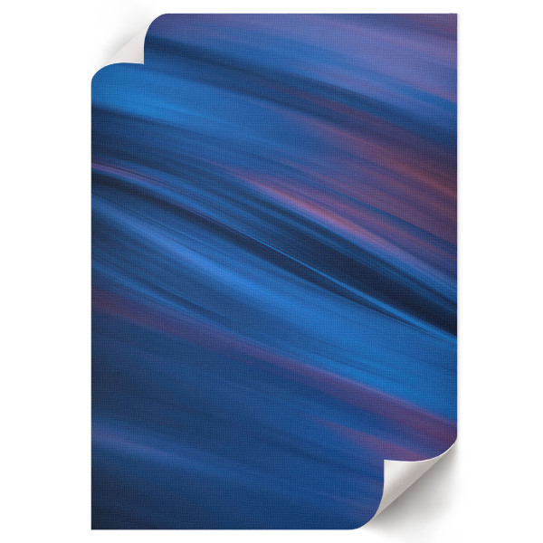 Poster kunstdruck Bunte Wellen