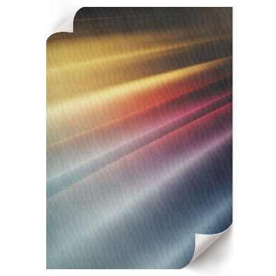 Kunstdruck poster Farbige Linien