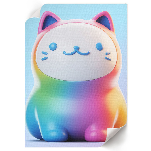 Bilder poster Regenbogenkatze