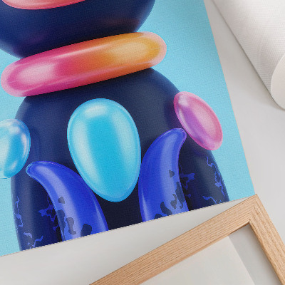 Wand poster Futuristische Katze