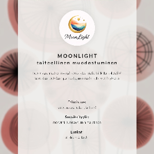 Retro plagát Futuristický portrét