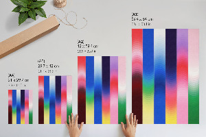 Poster leinwand Regenbogenabstraktion