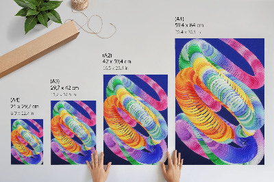 Bilder poster Farbenfrohe Abstraktion