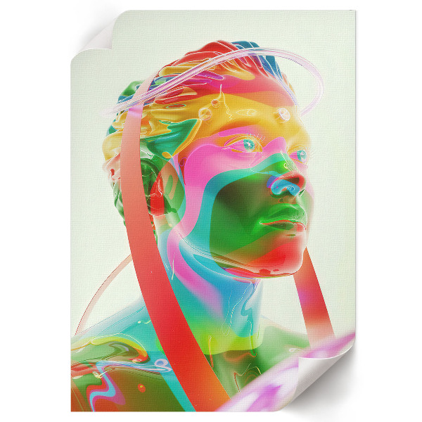 Kunstdruck poster Bunter Traum